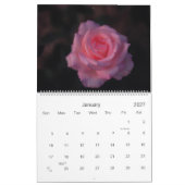 Mural Calendrier mondial des Roses (Jan 2027)