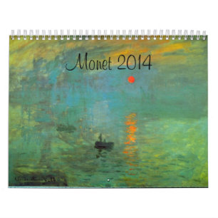 Mural Calendrier Monet 2014