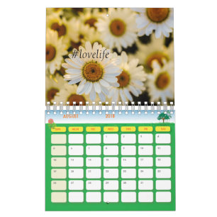 Mural Calendrier motivationnel 2018