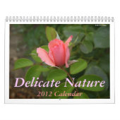 Mural Calendrier : Nature sensible (Protection)