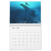 Mural Calendrier Ocean World - Baleines (Mar 2027)