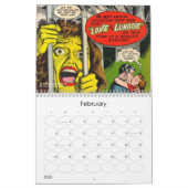 Mural Calendrier Oddball Comics (Feb 2026)