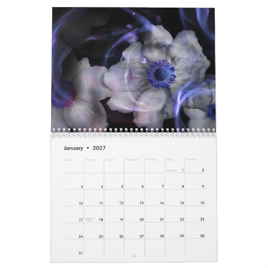 Mural Calendrier officiel des images 2011 de Bowen (Jan 2027)