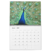 Mural Calendrier - Oiseaux pour le Nouvel An (Mar 2027)