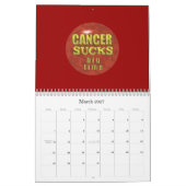 MURAL CALENDRIER ORIENTÉ DE CANCER DE 13 MOIS (Mar 2027)