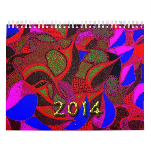 Mural Calendrier original de l'art 2014 de Mike Pionus (Protection)