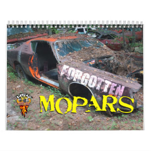 Mural Calendrier oublié de Mopars