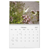 Mural Calendrier papillon (Feb 2027)