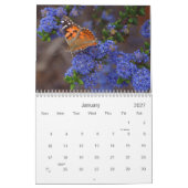 Mural Calendrier papillon (Jan 2027)