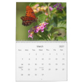 Mural Calendrier papillon (Mar 2027)