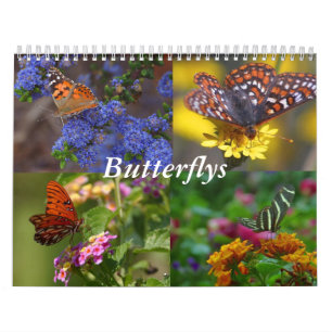 Mural Calendrier papillon