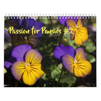Mural Calendrier ~ Passion pour Pansies #2