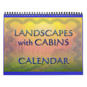 Mural Calendrier Paysage cabine (Protection)