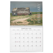 Mural Calendrier paysager du Texas occidental (Feb 2026)