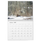 Mural Calendrier - Pennsylvanie Pittoresque (Jan 2027)