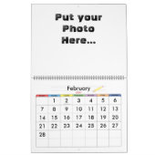 Mural Calendrier personnalisable 2012 (Feb 2027)