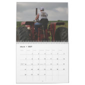 Mural Calendrier personnalisable de tracteurs classiques (Mar 2027)