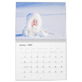 Mural Calendrier photo de famille 2027 | Texte annuel mo (Jan 2027)