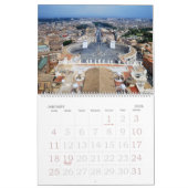 Mural Calendrier photo Italie 12 mois (Jan 2026)