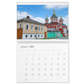 Mural Calendrier photo Russie 12 mois (Jan 2027)