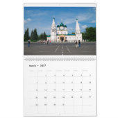 Mural Calendrier photo Russie 12 mois (Mar 2027)