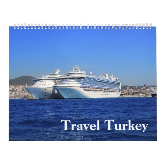 Mural Calendrier photo Voyage Turquie 12 mois (Protection)