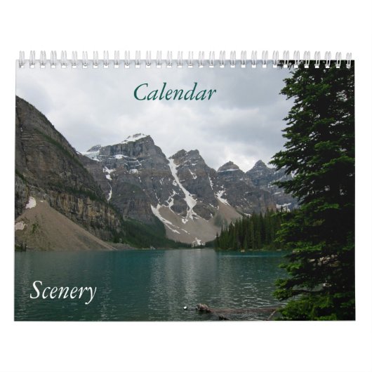 Mural Calendrier pittoresque 2018 (Protection)
