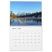 Mural Calendrier pittoresque 2018 (Feb 2027)