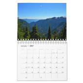 Mural Calendrier pittoresque 2018 Montagnes Rocheuses (Jan 2027)