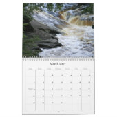 Mural Calendrier pittoresque de paysage (Mar 2027)