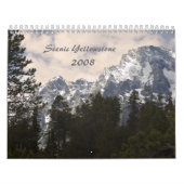 Mural Calendrier pittoresque de Yellowstone 2008 (Protection)