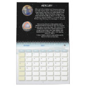 Mural Calendrier Planètes (Feb 2027)