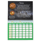 Mural Calendrier Planètes (Mar 2027)