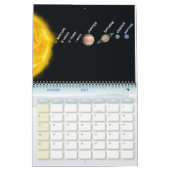 Mural Calendrier Planètes (Jan 2027)