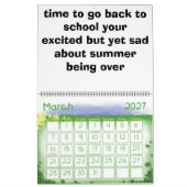 Mural Calendrier Poem (Mar 2027)