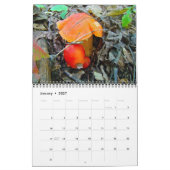 Mural Calendrier - Principalement orange (Jan 2027)