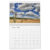 Mural Calendrier renversant de cieux (Jan 2027)