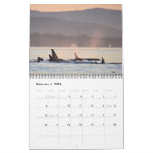 Mural Calendrier résident du sud d'épaulard 2018 (Feb 2026)