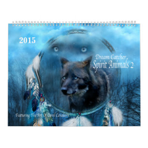Mural Calendrier rêveur 2015 d'art des animaux 2