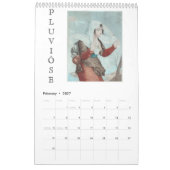 Mural Calendrier révolutionnaire français pour 2018 (Feb 2027)