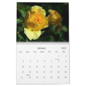 Mural Calendrier rose (Jan 2027)