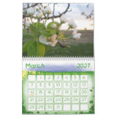 Mural Calendrier rural de qualité de l'Amérique (Mar 2027)