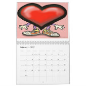 Mural Calendrier saisonnier (Feb 2027)