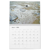 Mural Calendrier - Scènes côtières (Mar 2026)