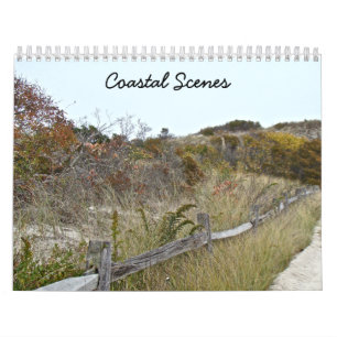 Mural Calendrier - Scènes côtières