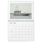 Mural Calendrier - Scènes du bord de l'océan (Mar 2027)