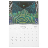 Mural Calendrier secret 2011 d'art de lune (Feb 2027)