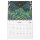 Mural Calendrier secret 2011 d'art de lune (Feb 2026)