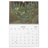 Mural Calendrier secret 2011 d'art de lune (Jan 2026)