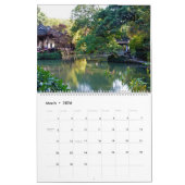 Mural Calendrier Singapour Vivre dans une ville jardin (Mar 2026)